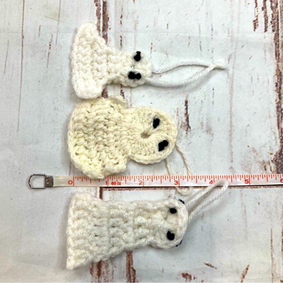 Hand Knit Halloween Ornaments Decorations - Picture 9 of 10